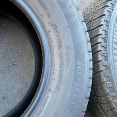 265/65R17（27週2023年製）ほぼ新品 価格交渉OKです　ランドクルーザープラド150純正夏タイヤ新車外し４本セット（ 10月14日納車） 