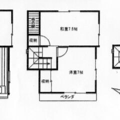 【初期費用30万→0？？多頭飼育 可！】ロフト付き＋３DK戸建て！