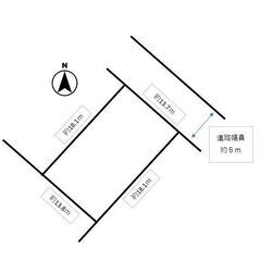 【売地】岡崎市美合町 ＼駅徒歩2分・70坪超住宅用地・建築条件な...