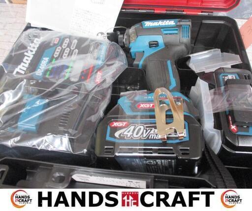 マキタ　makita　TD002GRDX　インパクトドライバ　未使用品　バッテリ40V二個/充電器　フルセット　【ハンズクラフト宜野湾店】