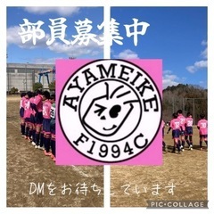 サッカー仲間を募集しています