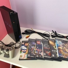 PS2    コントローラーセット＋ゲームソフト6つおまけ