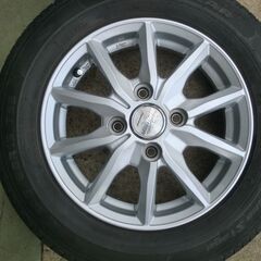 夏用タイヤ145/80R13 アルミ付き4本 ワゴンR他