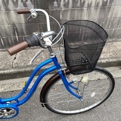 中古美品自転車 6段変速27インチ　シティサイクル