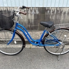 中古美品自転車 6段変速27インチ　シティサイクル