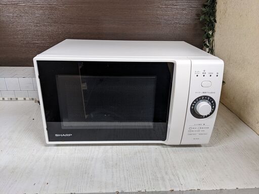 ☆SHARP 電子レンジ 2020年製 RE-TM18-W 単機能 ターンテーブル ヘルツフリー