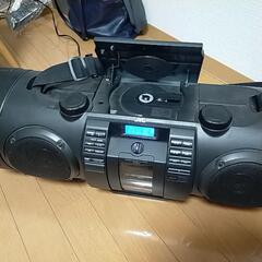 JVCケンウッド JVC パワードウーハーCDシステム ブラック...