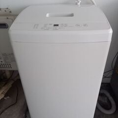 【ネット決済・配送可】【無印良品】購入3年以内　洗濯機