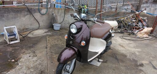 ⭐ヤマハビーノFI　SA37J　ブラウン　インジェクションモデル　始動性能抜群　原付バイク