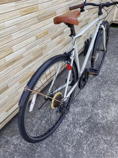 中古自転車 3×7段変速 440MM クロスバイク軽整備済み 防犯登録対応