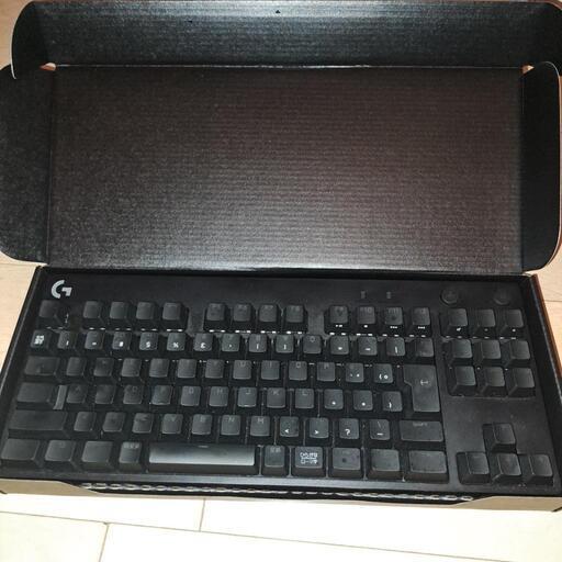 ロジクールゲーミングキーボードG-PKB-002LN　logicool　赤軸