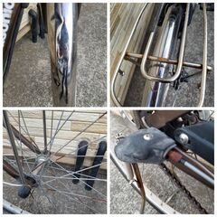 中古自転車 3段変速 26インチ LEDライト 電動自転車 軽整備済み 防犯登録対応 町田市 相模原市 MM200