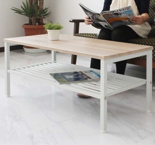 カリモク センターテーブル 天然木 スクエアテーブル 座卓 ソファ