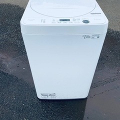 シャープ 全自動電気洗濯機　ES-GE5E-W