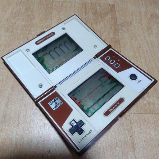 昭和レトロ　希少！ドンキーコングⅡのゲームウォッチ　ジャンク品　\n作動未確認