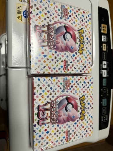 ポケモンカード151 シュリンク付