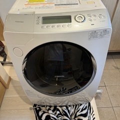 TOSHIBA 東芝電気洗濯乾燥機 ZABOON ザブーン