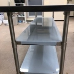 ステンレス 作業台 3段タイプ 業務用 調理台 1800×600×800 板