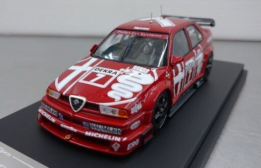 中古品 HPI モデルカーAlfaRomeo155V6TI(#7) 1993DTM　No.8099