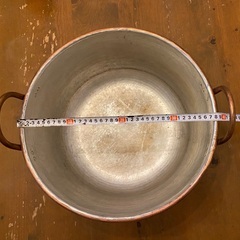 銅鍋(取手付き) 39cm