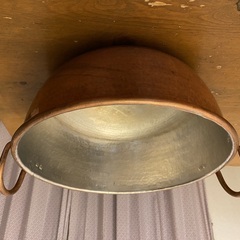 銅鍋(取手付き) 39cm