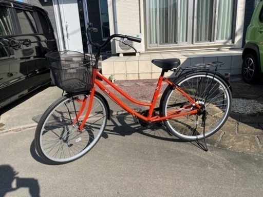 自転車 26インチ　殆ど未使用