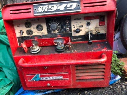 新ダイワ　EGW145 エンジン発電機兼用溶接機