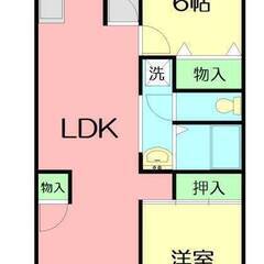 🏢安心の叶えRoom✨『2LDK』秦野市平沢✨敷金礼金無料💰✨人...