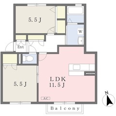 🏢安心の叶えRoom✨『2LDK』横浜市緑区長津田みなみ台✨敷金...