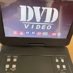 ポータブルDVDプレイヤー　フルセグ対応