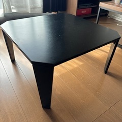 家具 テーブル ローテーブル 黒