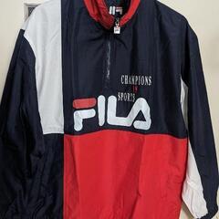 【FILA】Mサイズ　ハーフジップナイロンジャケット