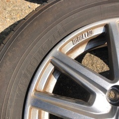 バリ山 社外アルミ付 2020年 ヨコハマ 夏タイヤ 145/80R13 