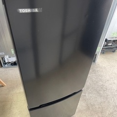 2023年　TOSHIBA  冷蔵庫　156L 黒