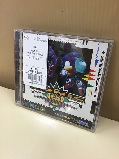 【トレファク神戸新長田店】MEGA CD用ソフト、SONIC THE HEDGHOGです！【取りに来られる方限定】