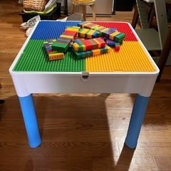 おもちゃ ブロックテーブル 知育玩具