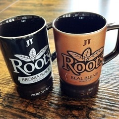 Roots 缶コーヒー柄マグカップ  