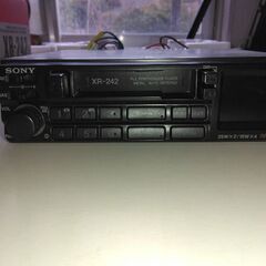 SONY cassette car stereo XR242