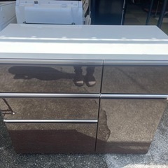 【リサイクルサービス八光】幅99.4cm　有限会社 インテリア岩永 マーダー(BR) 100 カウンター リサイクルサービス八光】幅99.4cm 有限会社 インテリア岩永 マーダー