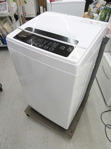 ビ売約済み【恵庭】アイリスオーヤマ 2020年製 6kg 全自動洗濯機 IAW-T602E ホワイト 中古品 paypay支払いOK!
