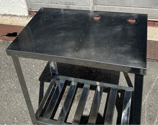 業務用 コンロ台 作業台 調理台 700×450×800 キッチン 用品 店舗 居酒屋 焼き台 ガス台 三方枠 厨房機器 焼台 ビールサーバー台 大阪 業務用 コンロ台 作業台 調理台 700×450×800 キッチン 用品 店舗