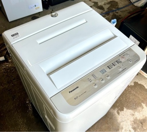札幌市内配送無料 19年製 Panasonic パナソニック 5kg 全自動洗濯機 NA-F50B13