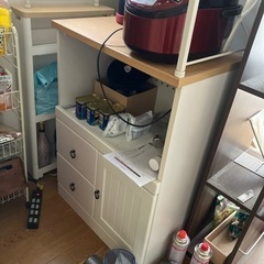 【受け渡し先決定】収納家具 食器棚、キッチン収納