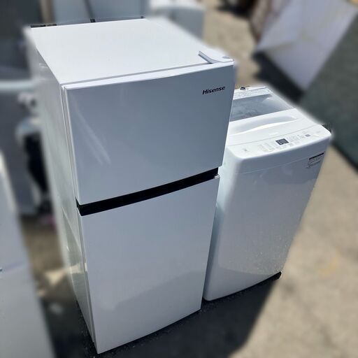 決りました！《福岡市限定》冷蔵庫＆洗濯機の美品セット♬高年式【配達＆設置】全て無料♬即日配送