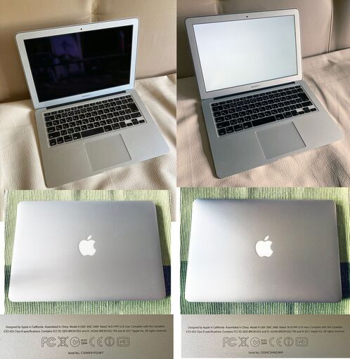 MacBook Air ジャンク2台