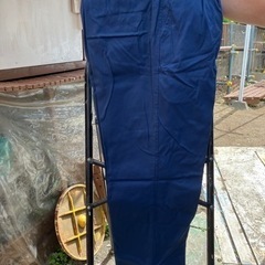 ミドリ安全の作業ズボン　LLサイズ 紺色　新品未使用品　