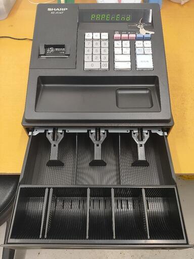 シャープ 電子レジスタ 9/8箱付き設定無料横型領収証シャープ イン