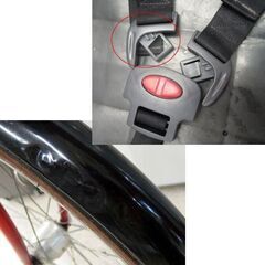 現状品 26インチ 自転車 子供2人乗せ シティサイクル ママさん自転車 3段変速 ASAHI 3人乗り 札幌市屯田