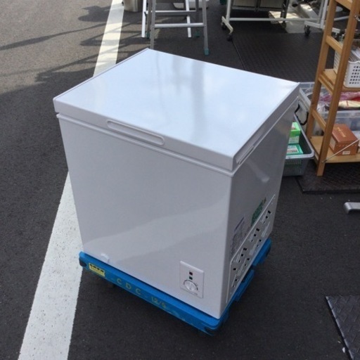 【美品】マックスゼン上開き冷凍庫【F00612】