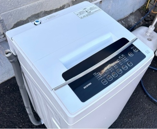 札幌市内配送無料 20年製 アイリスオーヤマ 6.0kg 全自動洗濯機 IAW-T602E